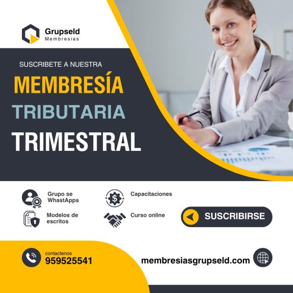 MEMBRESIA TRIMESTRAL