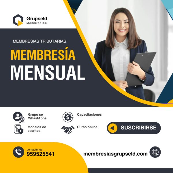MEMBRESIA MENSUAL