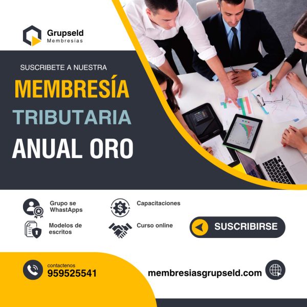 MEMBRESIA ANUAL ORO