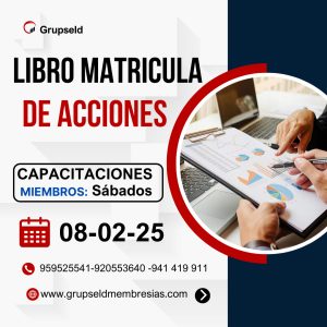 Libro matriculas de acciones