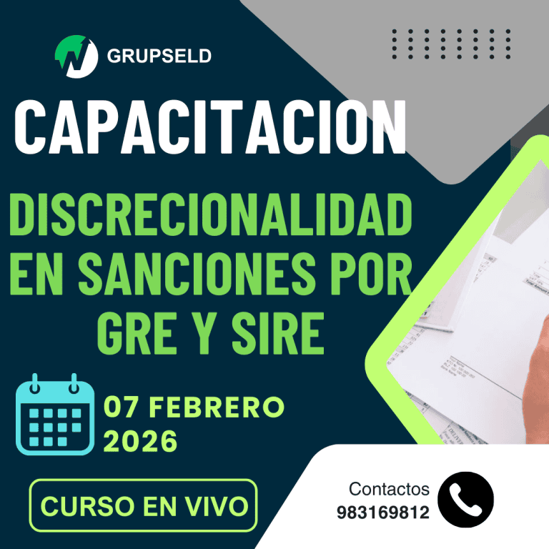 Discrecionalidad en sanciones por GRE y SIRE